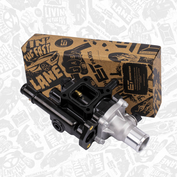ED0121, Termostat, kjølemiddel, Termostat 1,6, ET ENGINETEAM, Opel Chevrolet Alfa Roeo Fiat Astra Insignia Meriva Vectra Aveo Cruze 159 Croma  Z 16 XEP 2003+, 25192230, 55574401, 55587350, 025192230, 055564890, 055574401, 055577284, 055587350, 55564890, 55577284, 55579951, 96984103