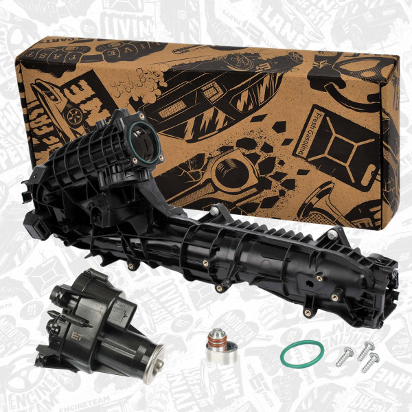 ED0124VR1, Sugerør, luftforsyning, Sací Trubka, Přívod Vzduchu /vč.nastavovací prvek, ET ENGINETEAM, BMW 3 5 7 X5 X6 X7 40d N57 D30 2004+
, 11617800088, 11618511363, 11617807480, 11617804744, 11618575534, 11618811300, 7.10131.10.0, ED0124, ED0174