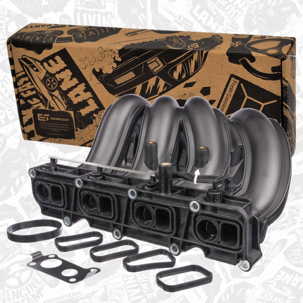 ED0126, Sugerør, luftforsyning, Sací modul 220 CDI, ET ENGINETEAM, Mercedes-benz C-Class E-Class 200 CDI 2000+, A6110901337, A6110902337, A6110903637, 7.10131.06.0