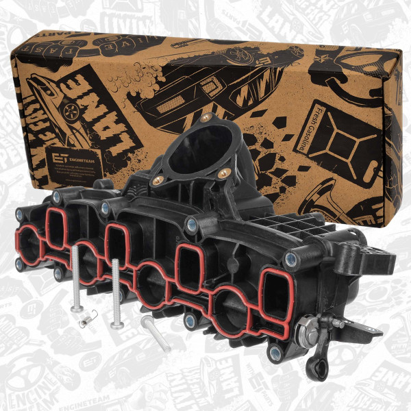 ED0128VR1, Sugerør, luftforsyning, Sací modul 2,0 TDI bez klapky, ET ENGINETEAM, Škoda Audi VW Seat A3 A4 Q5 Exeo Leon Octavia Yeti Eos Jetta Passat Tiguan CAGA CBAB 2,0 TDI 2005+, 03L129711AG