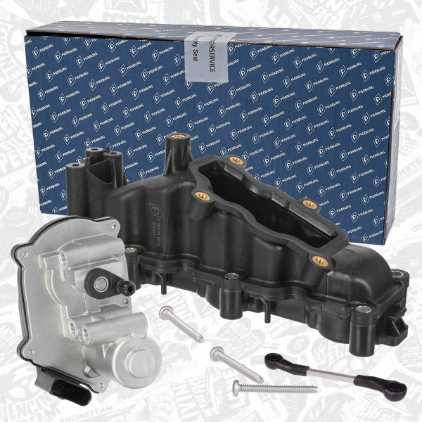 ED0141, Sugerør, luftforsyning, Sací modul s klapkou 2,7/3,0 TDI, ET ENGINETEAM, Audi VW A4 A6 Q7 Cayenne Touareg Phaeton 2,7/3,0 TDI BKS BUN 2006+, 059129086G, 059129086H, 059129086J, 059129086K, 059129086L, 7.06870.01.0, 7.10131.02.0