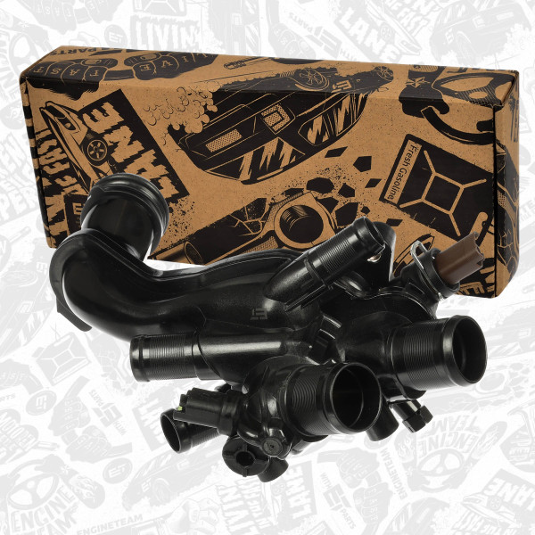 ED0152, Termostat, kjølemiddel, Termostat N16 B16 A, ET ENGINETEAM, Citröen Peugeot Mini C3 C4 DS5 2008 308 508 Mini John Cooper Works Roadster PACEMAN Clubman 5FN N16 B16 A 2006+, 11518613803, 1336.Z6, 11537534521, 1340.88, 11538699290, 9810916980, TM57105