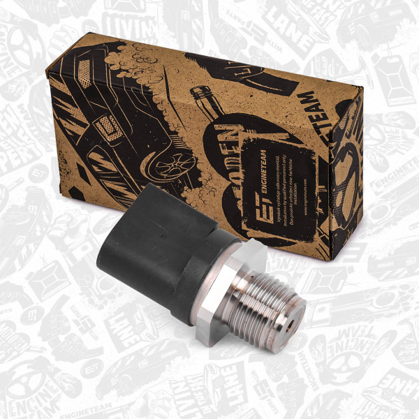 ED0168, Sensor, drivstofftrykk, Snímač, Tlak Paliva 2,2 CDI, ET ENGINETEAM, Mercedes Benz A-Class C-Class CLK CLS E-Class S-Class Fortwo Forfour 0,8/2,2 CDI 2004+, 0041536728, 0061533328, 0061536528, A0041536728, A0061533328, A0061536528