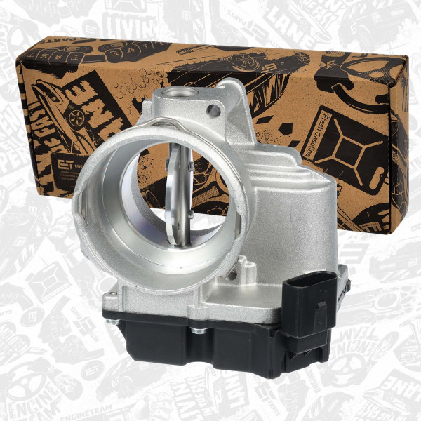ED0181, Styreklaff, luftforsyning, Hrdlo klapky 1,9/2,0 TDI, ET ENGINETEAM, Audi Seat Skoda VW A4 A6 Leon Toledo Superb Passat BKE BLB 1,9/2,0 TDI 2003+, 03G128061A, 03G128063, 03G128063C, 03G128063J, 677660, 7.03703.70.0