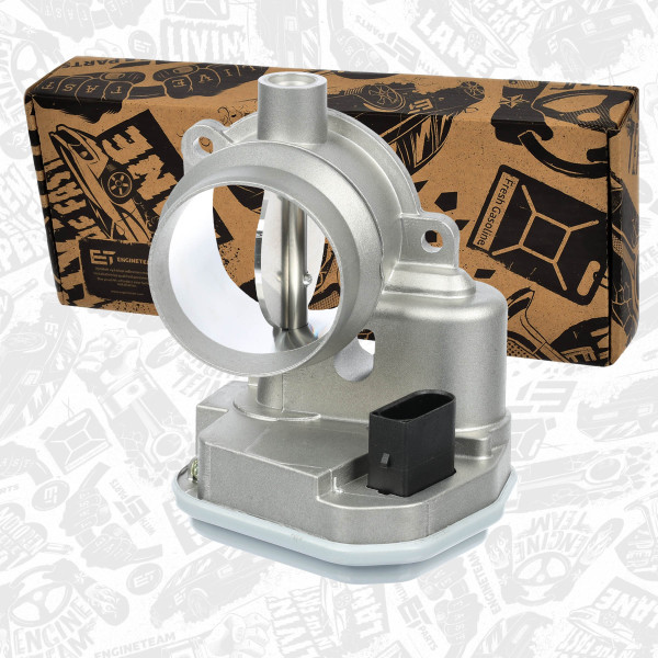 ED0182, Styreklaff, luftforsyning, Hrdlo klapky M57 2,9D, ET ENGINETEAM, BMW 1 (E87) 118 d 3 (E90) 320 d 3 (E90) 335 d 5 (E60) 520 d 5 Touring (E61) 535 d X5 (E70) 3.0 d M57 D30 (306D5) 2004+, 11717791481, 11717804384, 7791481, 7804384, 677450, 7.00376.04.0