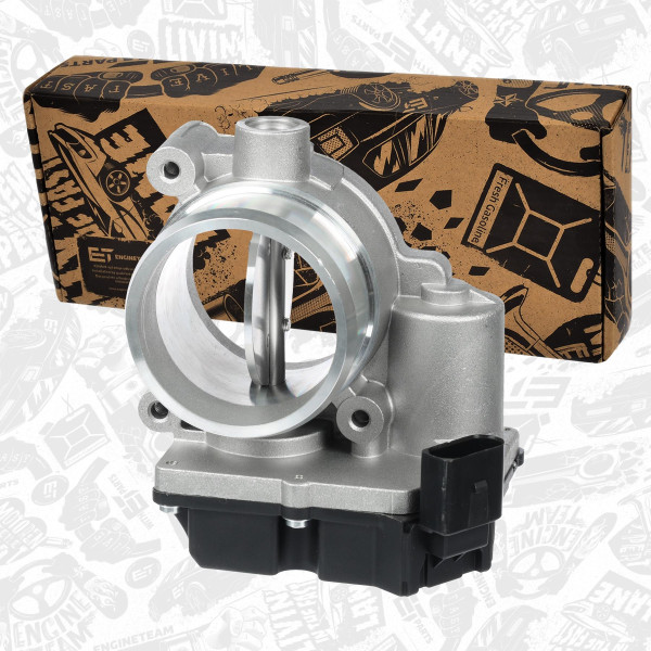 ED0188, Styreklaff, luftforsyning, Hrdlo klapky 2,7/3,0 TDI, ET ENGINETEAM, Audi VW Porsche A4  A6 Q7 Caynne Touareg Phaeton CAMA CASA 2,7/3,0 TDI 2009+, 4E0145950C, 95560511520, 95560511521, 4E0145950D, 95560511522, 4E0145950F, 4E0145950G, 4E0145950H, 4E0145950J