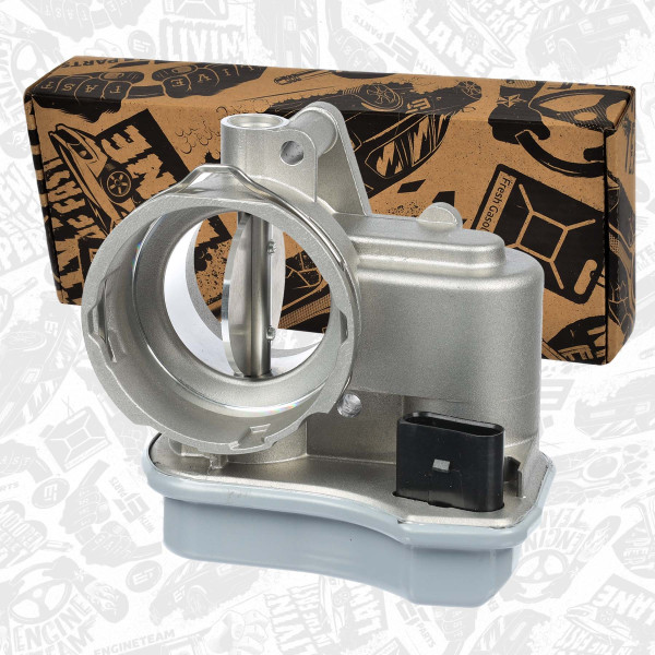 ED0191, Styreklaff, luftforsyning, Hrdlo klapky 2,0 TDI, ET ENGINETEAM, Audi Seat Skoda VW A3 Toledo Altea XL Octavia Touran Passat Golf BMN BUY 2,0 TDI 2006+, 03G128063L, 03G128063K, 03G128063B, 03G128063R