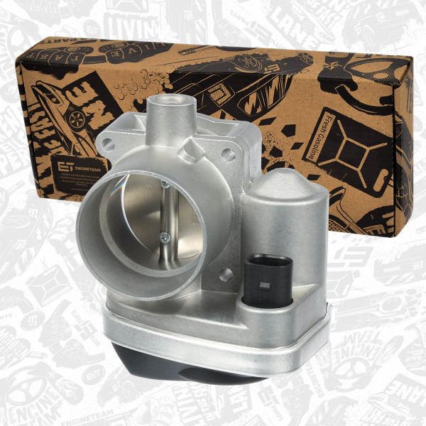 ED0192, Strupeventilstuss, Hrdlo klapky 1,4/1,6 16V, ET ENGINETEAM, Seat Skoda VW Arosa Cordoba Ibiza Fabia Polo Golf Bora AZD BCB 1,4/1,6 16V 2000+, 036133062A, 036133062M