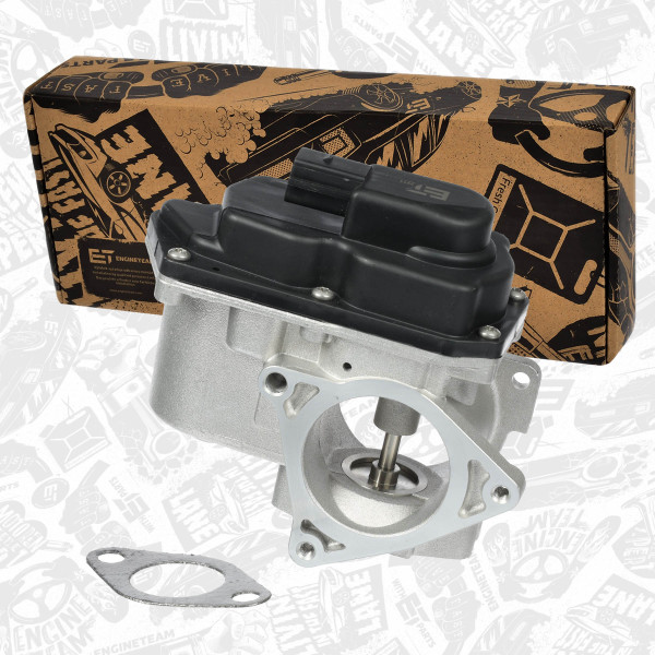 ED0195, EGR-ventil, Ventil AGR/EGR 2,0 TDI, ET ENGINETEAM, Audi Seat Skoda VW A3 A4 A6 Q5 Exeo Altea XL Toledo Yeti Superb Octavia Tiguan Scirocco Passat Golf 2,0 TDI, 03G131501, 03G131501P, 03L131501C, 03L131501D, 03L131501E, 03L131501G, 03L131501K, 7.10334.00.0