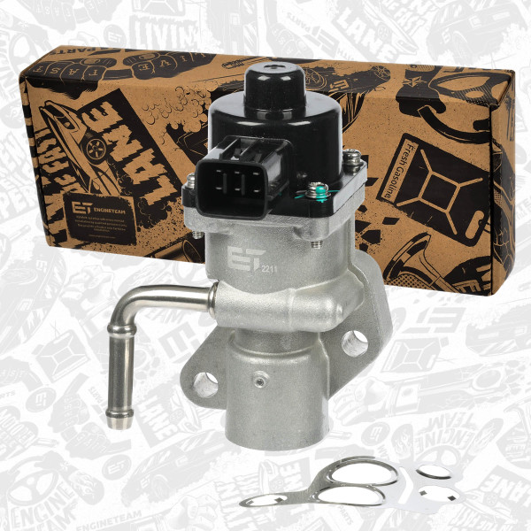 ED0201, EGR-ventil, Ventil AGR/EGR 1,8/2,0, ET ENGINETEAM, Ford Mazda Volvo  C-Max Fiesta Focus Galaxy Mondeo S-Max 6 3 V70 V50 S80 1,8/2,0 CGBA AOBA 2007+, 1119890, 30757402, LF01-20-300, 1134210, 31251243, LF01-20-300A, 1211356, 31359796, LF01-20-300B, 1358360, 36000666, 1472884, 36000976, 1590848, 36013551, 1S7G-9D475-AF, 8694697, 1S7G-9D475-AG, 1S7G-9D475-AH, 1S7G-9D475-AJ, 1S7G-9D475-AK, 1S7G-9D475-AL, 5204549, 7.24809.73.0