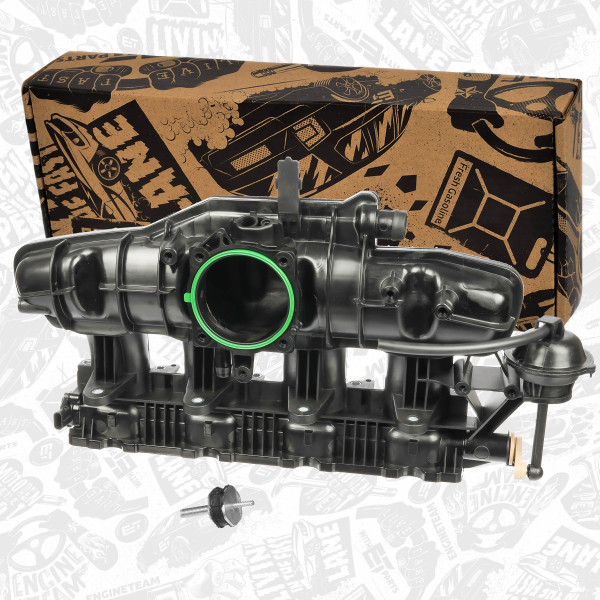 ED0204, Sugerør, luftforsyning, Sací modul  1,8 TSI/TFSI, ET ENGINETEAM, Audi Skoda Seat VW A3 TT A3 Sportback Toledo Leon Altea XL Superb Octavia Passat 1,8 TSI/TFSI 2008+, 06J998386, 06J198211D, 06J198211, 06J133201L, 06J129717, 06H133073