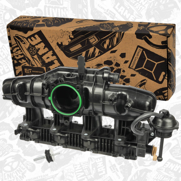 ED0204VR1, Sugerør, luftforsyning, Sací modul  1,8 TSI/TFSI /s ventilem, ET ENGINETEAM, Audi Skoda Seat VW A3 TT A3 Sportback Toledo Leon Altea XL Superb Octavia Passat 1,8 TSI/TFSI 2008+, 06J998386, 06J198211D, 06J198211, 06J133201L, 06J129717, 06H133073