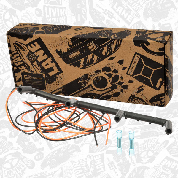 ED0209, Kabelreparasjonssett, glødeplugg, Opravná sada kabelu, žhavící svíčka 1,9 TDI/SDI, ET ENGINETEAM, Audi Seat Skoda VW A3 Leon Alhambra Octavia Sharan New Beetle Golf Caddy AJM AUY 1,9 TDI/SDI 1998+, 038971782B