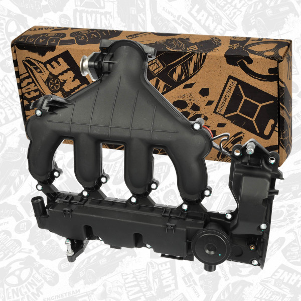 ED0215, Sugerør, luftforsyning, Sací modul 2,0 D/HDI, ET ENGINETEAM, Citroen Fiat Peugeot Lancia C4 C8 Jumpy C5 Scudo Phedra Expert 508 807 407 308 RHR (DW10BTED4) 2,0 D/HDI 2004+, 0248.P4, 9662688980, 0248.Q6, 9657139580, 0248P4, 0248Q6