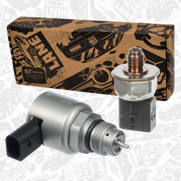 ED0221, Trykkreguleringsventil, Common-Rail-System, Ventil regulace tlaku, Common-Rail-Systém 2,2 CDI/se snímačem, ET ENGINETEAM, Mercedes-benz A-Class B-Class C-Class CLA CLS  E-Class SLK  GLA-Class GLC M-Class Sprinter Viano OM 651.901 2,2 CDI 2010+, 9307-522A, 6510700495, A6510700495