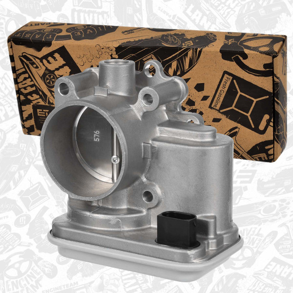 ED0237, Strupeventilstuss, Hrdlo škrticí klapky 2,0/2,4 VVT, ET ENGINETEAM, Chrysler Dodge Jeep Sebring Journey Caliber Compass 2,4/2,0 VVT ED3 ED4 2007+, 04891735AB, 04891735AC