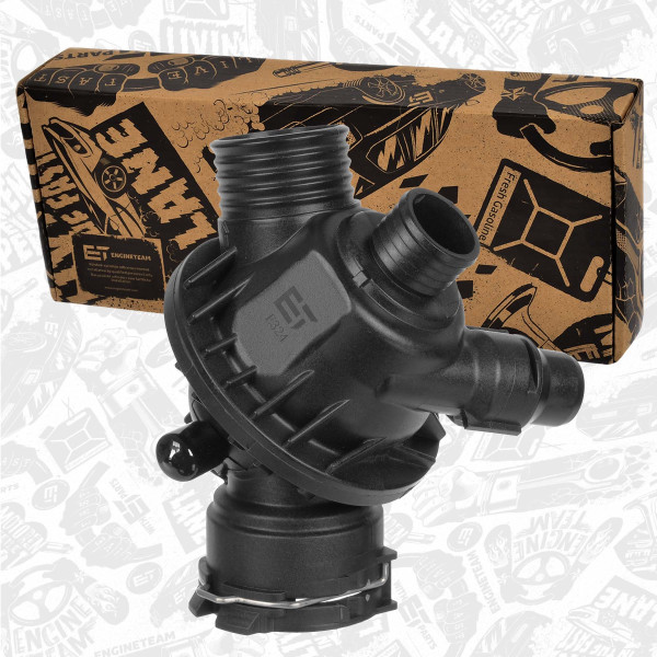 ED0240, Termostat, kjølemiddel, Termostat N55 B30 A, ET ENGINETEAM, BMW 1 (F20) 1 (F21) 2 Kupé (F22,F87) 3 (F30,F80) 3 Gran Turismo (F34) 3 Touring 4 Kupé (F32,F82) X5 (F16,F86) X6 (F16,F86) N55 B30 A 135 i xDrive 2012+, 11537598865, 11532394968, 2394968, 7598865