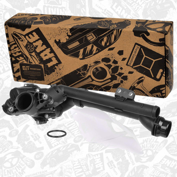 ED0241, Termostat, kjølemiddel, Termostat M 274.920, ET ENGINETEAM, Mercedes-benz S-Class E-Class GLC CLK SLC SLK C 180 250M 274.920 2016+, A2742000015, A2742000615, A2742003300, 2742000015, 2742000615, 2742003300