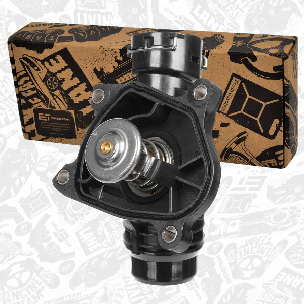 ED0244, Termostat, kjølemiddel, Termostat 30 d , ET ENGINETEAM, BMW 1 (E87) 3 (E46) 3 (E90) 3 Touring (E46) 5 (E60) 5 Touring (E61) 6 (E63) X3 (E83) X5 (E70) X6 (E71,E72) 30 d 2007+ , 11517787052, 11517787113, 11517789014, 11517805811