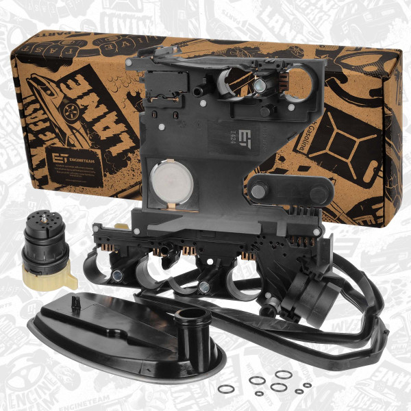 ED0257, Hydraulisk filtersett, automatgir, Sada hydraulického filtru, automatická převodovka M 113.944, ET ENGINETEAM, Mercedes-Benz C-Class C-Class Kupé CLK E-Class S-Class SLK SLR Roadster M 113.944 2000+, A000000000884, A1402701161, A1402710060, A1402710080, A1402770095, A1409904601, A2035400253, 000000000884, 1402701161, 1402710060, 1402710080, 1402770095, 1409904601, 2035400253