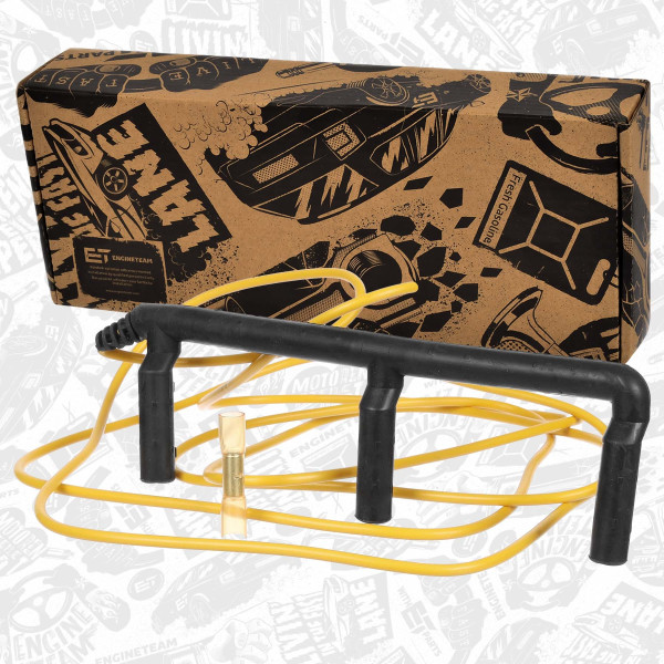 ED0258, Kabelreparasjonssett, glødeplugg, Opravná sada kabelu, žhavící svíčka 1,4 TDI, ET ENGINETEAM, VW Skoda Seat Fox Lupo Polo Fabia Ibiza Cordoba Arosa AMF BNM 1,4 TDI 2005+, 045971782