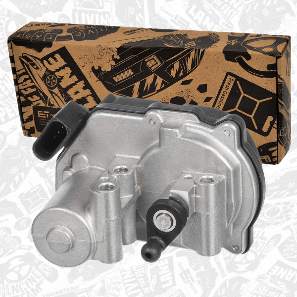 ED0259, Justeringselement, spinneklaff (innsugningsrør), Nastavovací prvek, klapka (sací potrubí) 3,0 TDI, ET ENGINETEAM, Audi Porsche VW A4  Avant A6 Allroad A8 Q7 Cayenne Touareg Phaeton BKS ASB M 05.9D 3,0 TDI 2004+, 059129086D, 059129086M