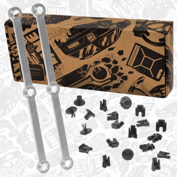 ED0262, Reparasjonssett, sugerørmodul, Sada na opravu, modul sacího potrubí 3,0 CRDi/Cdi, ET ENGINETEAM, Mercedes-Benz Chrysler Jeep C-Class CLK CLS E-Class GLE Sprinter Viano Vito 300C Grand Cherokee Commander 3,0 CRDi/CDI OM 642 2006+, A6420907737, 6420907737, A6420910150