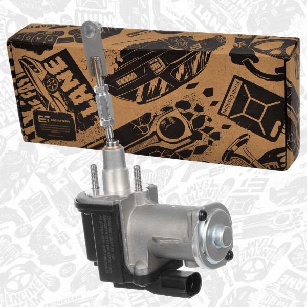 ED0263, Ladetrykk regulatorventil, Regulační ventil plnicího tlaku 1,2 TSI /short output, ET ENGINETEAM, Audi Seat Škoda VW A1 A3 Toledo Ibiza Leon Altea XL Roomster Rapid Octavia Fabia Touran Polo Jetta Golf Caddy Beetle 1,2 TSI CBZA 2010+, 03F145725G, 03F145725K, 03F198725, 03F198725A, 03F198725B, 03F198725C