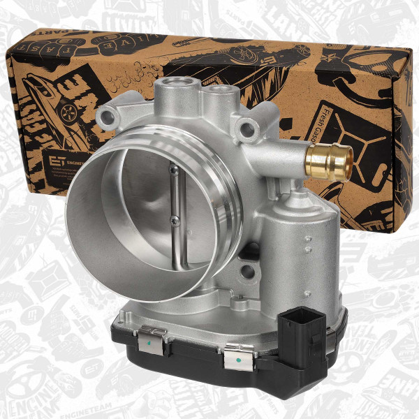 ED0275, Styreklaff, luftforsyning, Hrdlo klapky N55 B30 A , ET ENGINETEAM, BMW 1 (F20) M 135 i 1 kupé (E82) 135 i 3 (E90) 335 i 3 (F30, F80) 335 i xDrive 3 Touring (E91) 335 i 4 Gran Coupe (F36) 435 i 4 kupé (F32, F82) M4 5 (F10) 535 i xDrive 5 Gran Turismo (F07) 535 i xDrive X5 (E70) xDrive 35 i  N55 B30 A 2008+, 7597871, 13547597871, 13547582926, 7582926