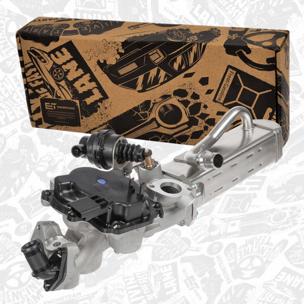 ED0300, EGR-modul, Ventil AGR/EGR 2,2 HDi, ET ENGINETEAM, Citroen Peugeot C5 508 SW 2,2 HDi 4HL (DW12C) 2010+, 9678163380, 9676936180, 1618PS, 1618.PS