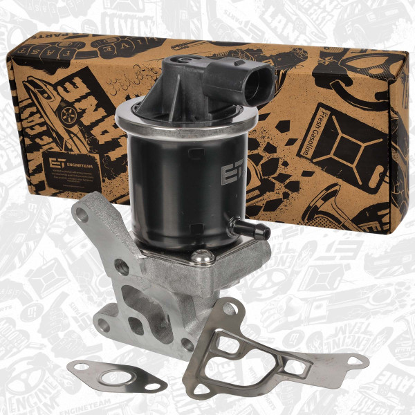 ED0302, EGR-ventil, Ventil AGR/EGR 1,4 i /1,0, ET ENGINETEAM, SEAT VW Arosa Cordoba Ibiza Polo Lupo 1,4 i /1,0 ANV 1996+, 030131503C, 030131503F, 030131503B