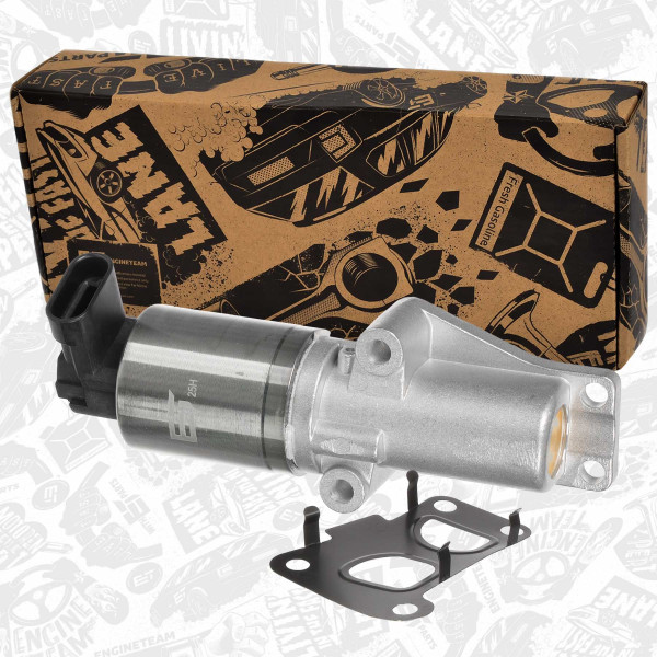 ED0303, EGR-ventil, Ventil AGR/EGR 1,6, ET ENGINETEAM, Opel Astra Meriva Vectra Zafira 1,6 Z 16 XEP 2006+, 5851586, 24445720