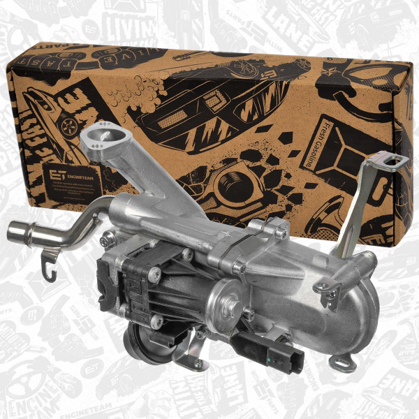 ED0336, EGR-modul, Ventil AGR/EGR-modul 1,6 HDi/1,6 BlueHDi, ET ENGINETEAM, Citroen Peugeot Ford Volvo Berlingo C4 AIRCROSS C4 Spacetourer C4 Grand Picasso Jumpy Picasso B-Max Fiesta Grand C-Max Mondeo Grand Tourneo Courier Focus 2008 208 308 301 Expert Partner C30 S60 V40 V60 1,6 HDi/1,6 BlueHDi 8HR (DV4C) 2009+, 1618LC, 36001458, 9467633780, AV6Q9D475AB, SU001A0590, 1618LN, 1696587, 36001479, 9671187780, 1638155380, 1702178, 36001487, 1823924, 9802194080, 2017408, 9802981580, AV6Q-9E456-AA, AV6Q-9E456-AB, AV6Q-9E456-BA, 710944D, EG10452-12B1