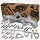 Manifold, eksosanlegg - ED0338 ET ENGINETEAM - 038253031N, 028253033AG, 038263033E