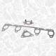 Manifold, eksosanlegg - ED0338 ET ENGINETEAM - 038253031N, 028253033AG, 038263033E