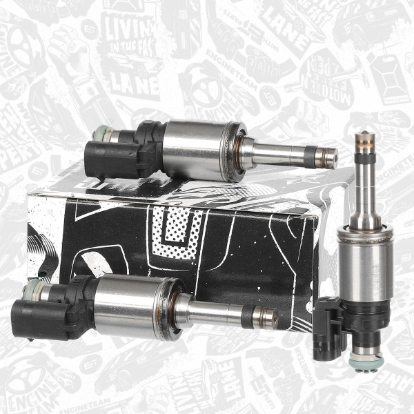 EV0004VR1, Innsprøytningsdyse, Sada tryska vstř. 1,0 EcoBoost /ET, ET ENGINETEAM, Ford B-Max C-Max ECOSPORT Fiesta Focus Grand C-Max Mondeo Tourneo Courier Transit Courier M1DA PAJD 1,0 EcoBoost 2012+, 1762242, 1830290, 2117946, 2024266, CM5Z9F593A, DM5G-9F593-AB, DM5G9F593AC, CM5G9F593FA