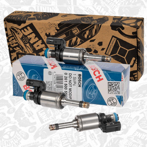 EV0004VR2, Innsprøytningsdyse, Sada tryska vstř. 1,0 EcoBoost /Bosch, ET ENGINETEAM, Ford B-Max C-Max ECOSPORT Fiesta Focus Grand C-Max Mondeo Tourneo Courier Transit Courier M1DA PAJD 1,0 EcoBoost 2012+, 1762242, 1830290, 2117946, 2024266, CM5Z9F593A, DM5G-9F593-AB, DM5G9F593AC, CM5G9F593FA