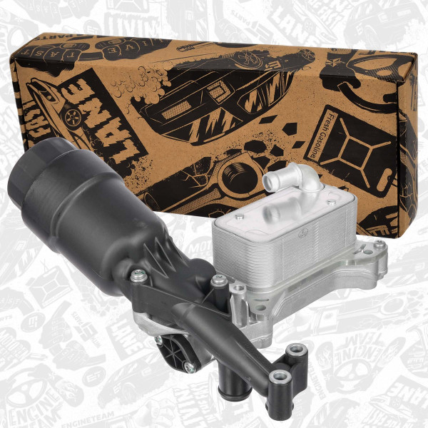 HE0014, Hus, oljefilter, Pouzdro, olejový filtr 514 CDI OM 651, ET ENGINETEAM, Mercedes-Benz JEEP C-Class CLS E-Class GLK GLC Marco Polo S-Class Sprinter Vito Viano Compass / Patriot OE OM 651.912 514 CDI 2009+, 6511800610, 68072173AA, 6511800810, 68091825AA, 6511801310, 68091825AB, A6511800810, K68072173AA, A6511800610, K68091825AA, A6511801310, K68091825AB