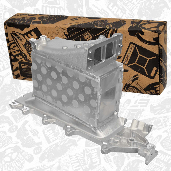 HE0023, Intercooler, Chladič turba 2,0/1,6 TDI, ET ENGINETEAM, Audi Seat Skoda VW A3 TT Leon Octavia Superb Golf Passat Arteon 1,6/2,0 TDI CUNA DBGA 2013+, 04L129766BA, 04L129711M, 04L129766AM, 04L129766B, 04L129766H, 04L129766N, 04L129766Q