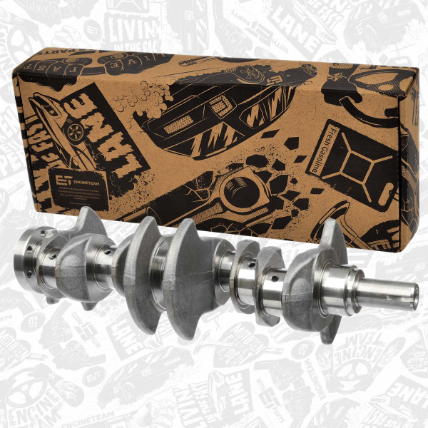 HK0036, Veivaksel, Hřídel klik.1,5dCi, ET ENGINETEAM, Renault Dacia Nissan Duster Lodgy Logan Sandero Cube Kubistar Micra Note NV200 Qashqai Captur Clio Kangoo Grand Scénic Kadjar Kangoo Fluence Megane Modus Scénic Talisman  Thalia K9K 700 1,5 dCi, 1220100QAX, 122011649R, 8200382457, 8200317301