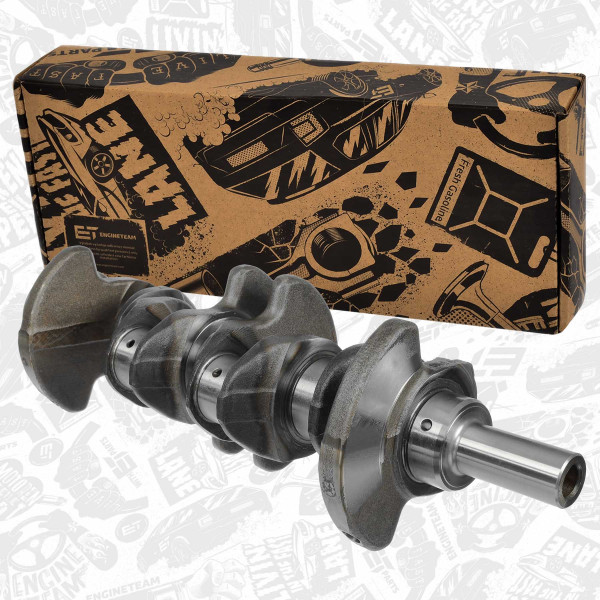 HK0130, Veivaksel, Hřídel klik.OM 611.KOVANA, ET ENGINETEAM, Mercedes-Benz C/E Class/Vito/Sprinter 2,2CDI OM 611 1997-2007, 6110310001, 6110310201, 6460310401, 010300611000, 15430, 20050361100