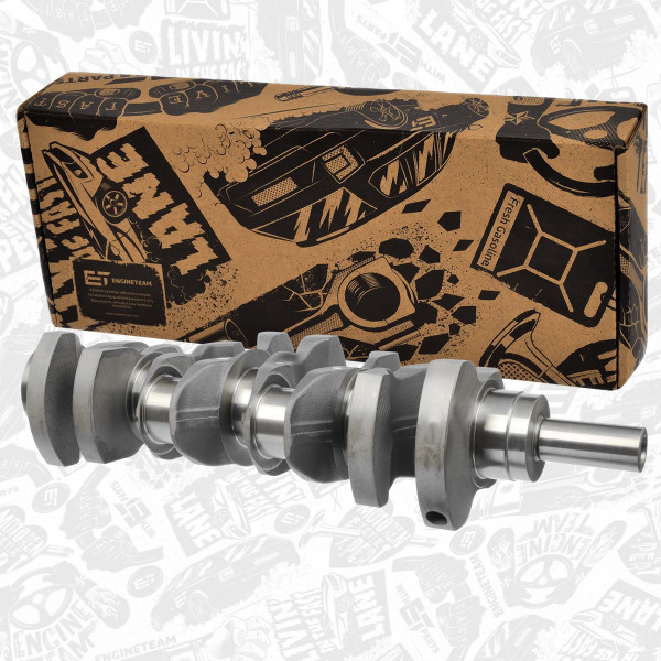 HK0164, Veivaksel, Hřídel klik.Cyl.4/2,5Di, ET ENGINETEAM, Nissan Cabstar King Cab Murano Navara NP300 Pathfinder 2,5DI/2,5dCi YD25 YD25DDTi 2001+, 12200-AD210, 12200-AD21A, 12200AD21A, 12200AD210, 10800