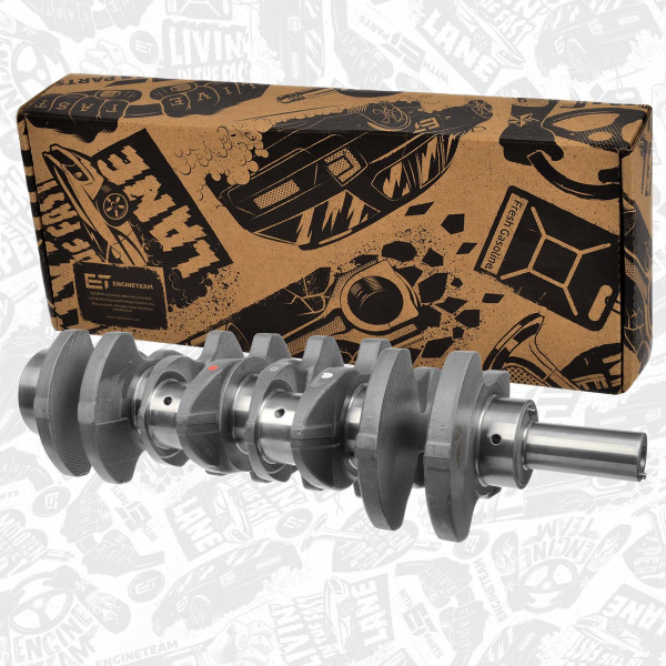 HK0166, Veivaksel, Hřídel klik.2,5CRDi, ET ENGINETEAM, Hyundai H1/H350 Porter Starex Kia Bongo K2500 Sorento 2,5CRDi D4CB 1997+, 231104A010, 23110-4A000, 23110-4A010, 231104A000, 23111-4A010, 231114A010, 17000