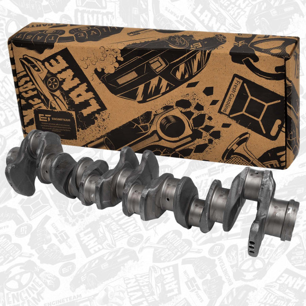 HK0173, Veivaksel, Hřídel klik.Cyl.6/D 2066/kovaná, ET ENGINETEAM, Man  TGA TGS TGX  Neoplan Citiliner Tourliner Centroliner D2066LF* D2066LOH* D2066LUH* 2000+, 51021010673, 020300206600, 10470, 20050220660, 020309206600