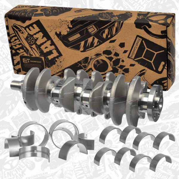 HK0201, Reparasjonssett, veivaksel, Hřídel klik./ hl.lož / ojn.lož 1,6HDi, ET ENGINETEAM, Citroen Peugeot Fiat Ford Berlingo C3 Scudo Focus C-Max 3008 5008 9HZ (DV6TED4) 1,6 Hdi 2004+, 0501K6, 0501.K6, 10680, 1456892, 7M5Q6303AA, 7M5Q-6303-AA, 7M5Q6303AB, 7M5Q-6303-AB, 9652985288, 9800993080, 9812905680, 1142358, 1447990, 1447991, 2S6Q6333AA, 6Q6A338AB, 0113T2, 0113T3, 0113T4, 0113T5, 1229674, 1229675, 1445920, 1445921, 1479843, 1526692, 1618034, 0606T4, 0606Z3, 77874600