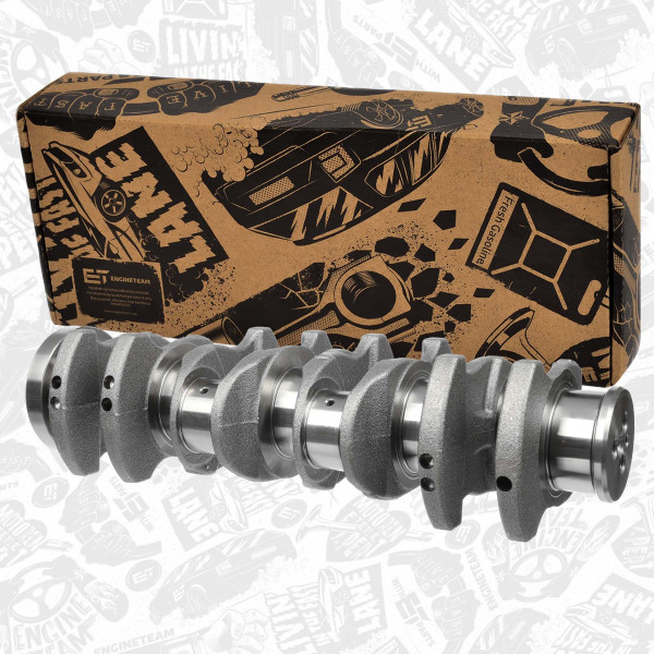 HK0207, Veivaksel, Hřídel klik.2,2HDi/4HU/4HV KOVANÁ vč. záslepek, ET ENGINETEAM, Citroën Jumper Fiat Ducato Ford Ranger Transit Peugeot Boxer 2,2HDi/2,2TDCi/2,4TDCi 4HU 4HV 4H03 4HH P22DTE P8FA CYF5 CYFA CYR5 CYRA DRFA DRFB DRFC DRR5 DRRA H9FB QVFA QWFA CVR5 CVRA CVRB 2004+, 0501N9, 1134705, 1254395, 0501L1, 1338619, 1675258, 1720558, 1738588, 3C1Q-6303-AA, 4C1Q-6303-BA, BB3Q-6303-AA, BK2Q-6300-AA, BK2Q-6303-AA, YC1Q-6303-CB, 10420, CK000801, 11050