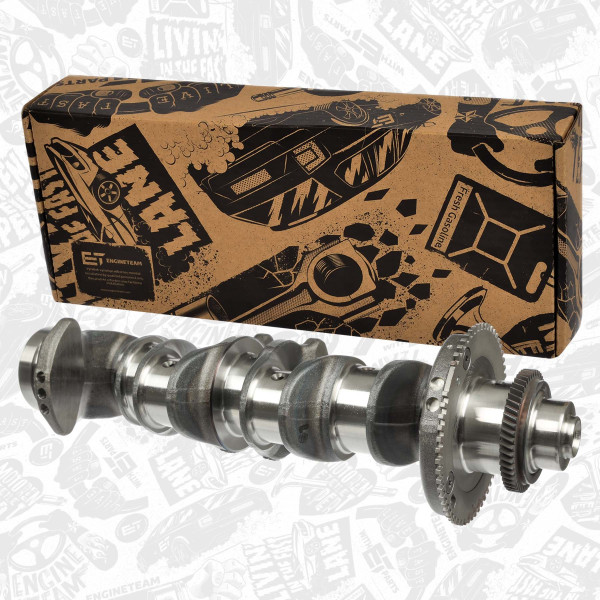 HK0217, Veivaksel, Hřídel klik.Cyl.4/F1AF L411A/B/C, ET ENGINETEAM, Iveco Fiat Ducato Daily VI F1AFL411A EUR6 180k, 5802115937, 5802176037