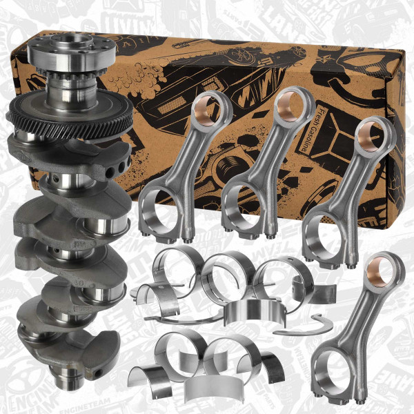 HK0220VR2, Reparasjonssett, veivaksel, Hřídel klik.Cyl.4 204DTD /vč.ložiska,ojnic, ET ENGINETEAM, Land Rover Jaguar Discovery Range Rover EVOQUE XF F-Pace E-Pace XE 2,0 204DTD 2015+
, G4D3CA, JDE36942, AJ813171, JDE36888, JDE36889, JDE36890, JDE36891, JDE36893, JDE36894, JDE36895, JDE36896, JDE36932, JDE36933, JDE36934, JDE36940, JDE36941, LR082540