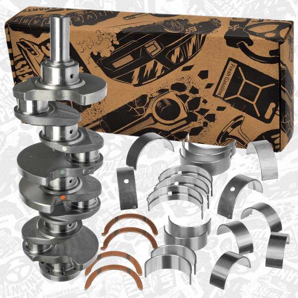 HK0224VR1, Reparasjonssett, veivaksel, Hřídel klik. 2.0 TDCI T8DA /vč.ložiska, ET ENGINETEAM, Ford Citroen Peugeot  Fiat Lancia Volvo C-max Focus Galaxy Kuga Mondeo Berlingo C4 C5 DS4 Jumper Jumpy  3008 Boxer Expert Traveller  Scudo Ulyssie Phedra Zeta C30 C70 S40 S80 V50 V70 2,0TDCI T8DA 2010+, 011393, 12221-67G00, 1231988, 8653654, 9675393288, SU001A0116, 0501E2, 1222167G00, 1710410, 1863988, 2259739, 0113H2, 3M5Q-6303-BA, 0501G3, 3M5Q6303BA, DS7Q-6303-AA, DS7Q6303AA, 0113H7, DS7Q-6303-AB, 0501K7, DS7Q6303AB, 0501N8, 0113J4, 0113.93, 0113.H2, 0113.H7, 0113.J4, 0606S5, 0606.S5, 9100063480