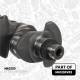 Reparasjonssett, veivaksel - HK0230VR2 ET ENGINETEAM - 03L105021A, 038105561A, 038105561AB